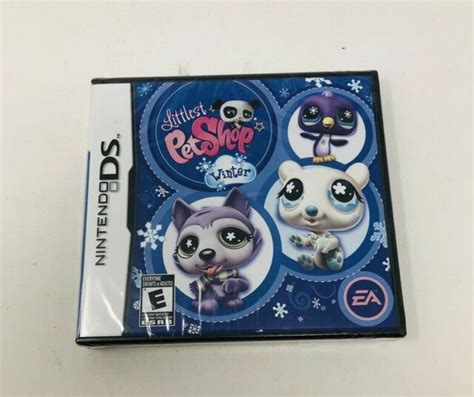 Littlest Pet Shop Winter Nintendo Ds 2008 Out Of Print Sealed Brand