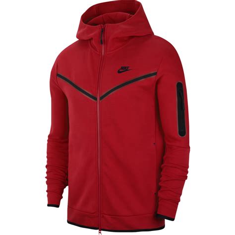 Nike Mens Tech Fleece Jacket Red Cu4489 657 Sam Tabak