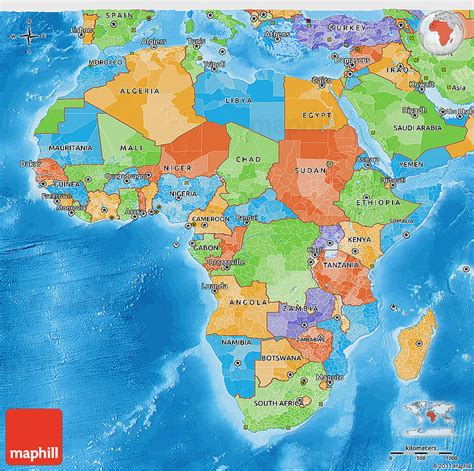 However compare infobase limited, its directors and employees do not own any responsibility for the correctness or. Political 3D Map of Africa