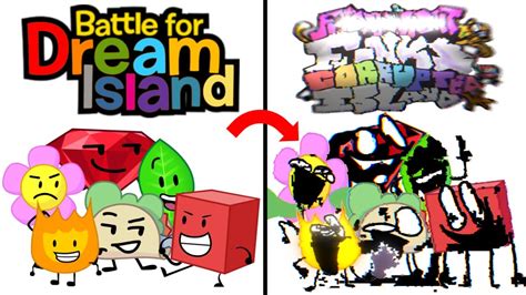 Friday Night Funkin Learning With Pibby Battle For Corrupted Island Full Demo Bfdi Mod Otosection