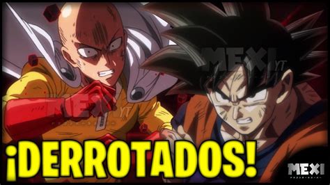 Personajes De Anime Que Pueden Derrotar A Goku Y Saitama L Dragon Ball Super L One Punch