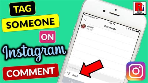 How to Tag / Mention Someone on Instagram Comments - YouTube