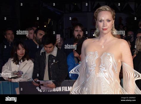 Gwendoline Christie Attending The Personal History Of David Copperfield European Premiere And