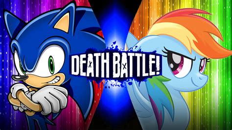 Death Battle Sonic Vs Rainbow Dash By Mechasonicsuperfan On Deviantart