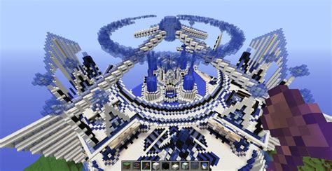 Futuristic Spawn Minecraft Map