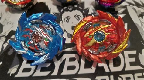 King Helios And Super Hyperion Mqbeyblade Burst Sparking Youtube