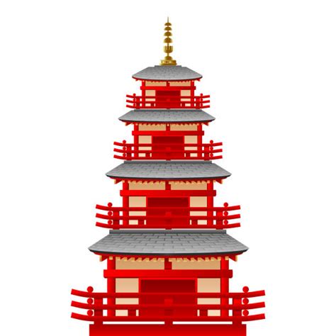Japanese Temple Illustrations Royalty Free Vector Graphics And Clip Art