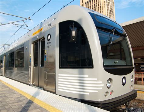 Los Angeles Metro Gold Line Light Rail Vehicle Train Metro Rail