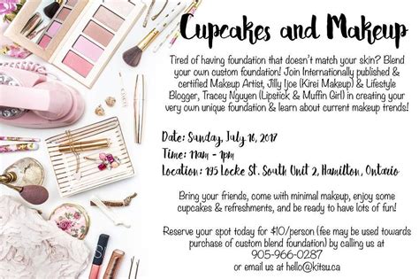Come And Join Our Makeup Workshop Learn How To Create Your Own Custom