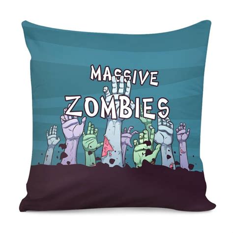 Zombies And Words Pillow Cover Word Pillow Pillow Covers Pillows