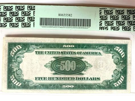 1934 500 Dollar Bill Federal Reserve Note New York Pcgs Xf45 Fr2201 B