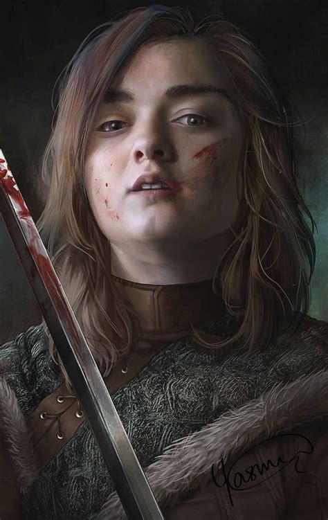 Arya Stark By Yasmine Arts On Deviantart Arya Stark Wallpaper Arya
