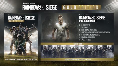 Buy Tom Clancys Rainbow Six Siege Gold Edition For Pc Ubisoft