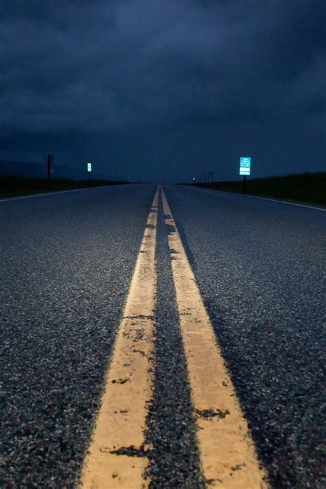 Empty Road At Night Iphone 4s Wallpapers Free Download