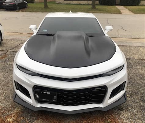 2016 2023 6th Gen Camaro Type Cp Double Sided Carbon Fiber Hood