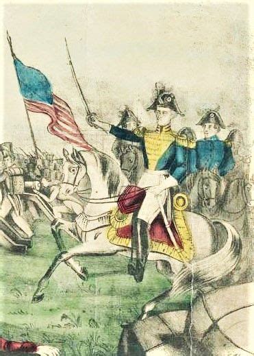 Andrew Jackson At The Battle Of New Orleans January 1815 Battle