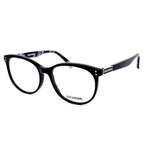 eyeglasses frame zadigandvoltaire black woman vzv123 0700