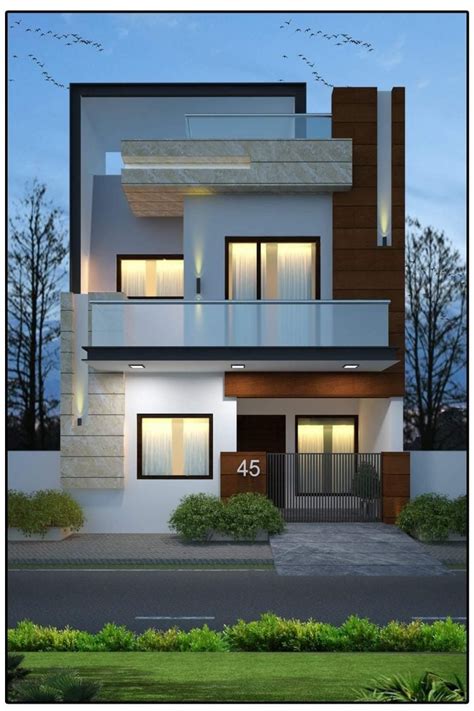 Gambar contoh model rumah tingkat sederhana yang minimalis. 42 Gambar Desain Rumah Modern Teres 2 Tingkat Yang Belum ...