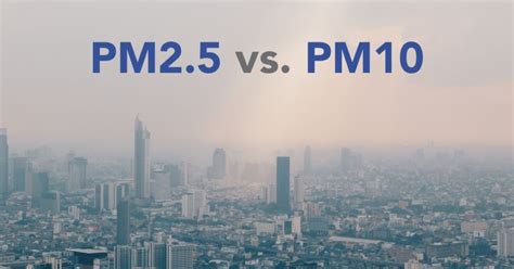 (ภาษาไทย) PM2.5 vs. PM10 ต่างกันอย่างไร - Smart Air Thailand