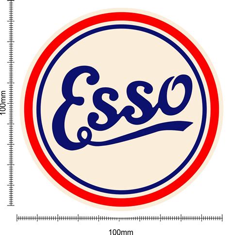 Classic Esso Decal Piston Graphics Vehicle Decals And Stickers