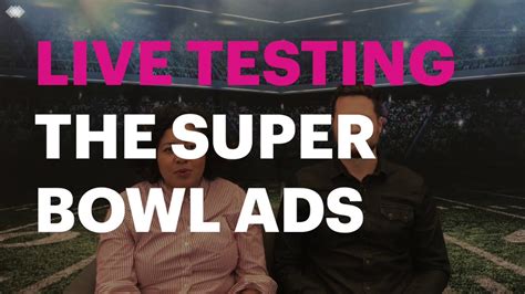 Live Testing The Super Bowl Ads Ratings In Real Time Youtube