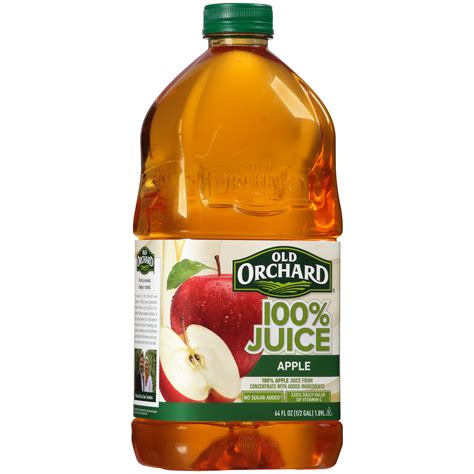 Heritage Market Old Orchard 100 Apple Juice 64 Fl Oz Bottle