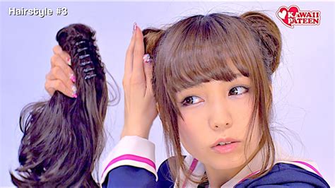 3 Japanese Schoolgirl Hairstyles How To Tutorial By Kawaii