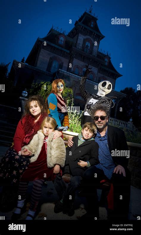 Tim Burton Helena Bonham Carter High Resolution Stock Photography And