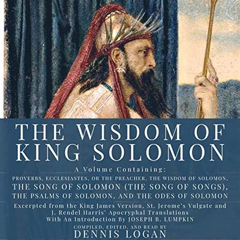The Wisdom Of King Solomon A Volume Containing Proverbs