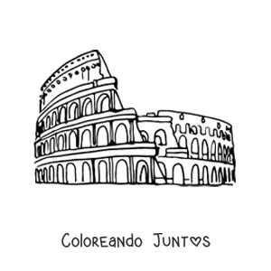 15 Dibujos De Roma Para Colorear Gratis Coloreando Juntos