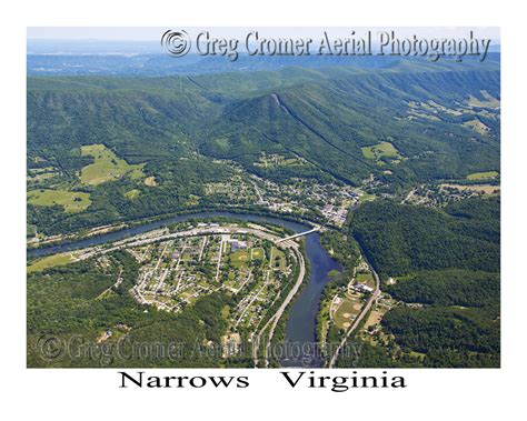 Aerial Photos Of Narrows Va Greg Cromers America From The Sky