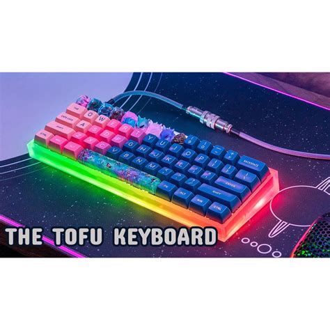 เคสคีย์บอร์ดอะคริลิค Tofu 60 Keyboard Acrylic Frosted Keyboard Case คีย์บอร์ด 60 Custom