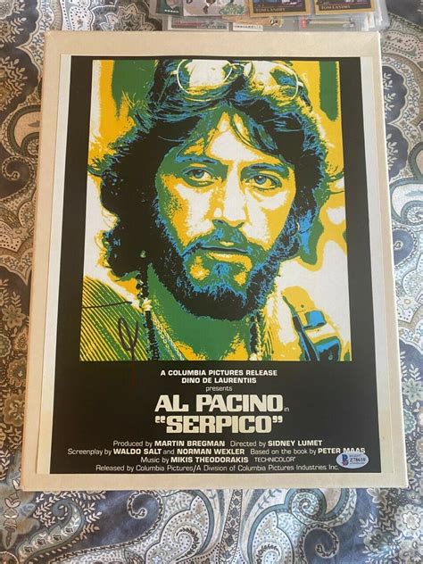 Al Pacino Signed Autographed 11x14 Photo Scarface Godfather Serpico