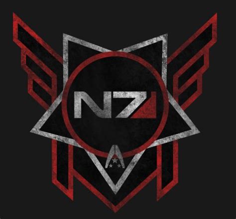N7 Crest Mass Effect Mass Effect Art Mass Effect Tattoo Mass Effect