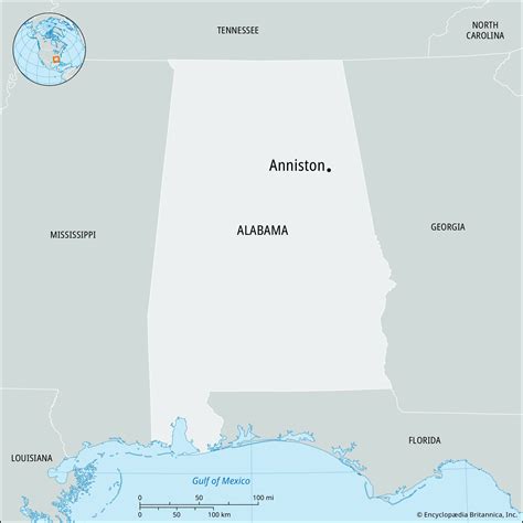 Anniston Alabama Map And History Britannica