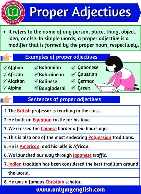 Proper Adjectives Definition Examples And List OnlyMyEnglish Verb Examples In Sentences