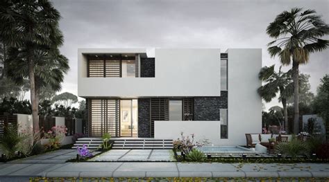 Outer Design Of Beautiful Small Houses Exterior Modern Villa House