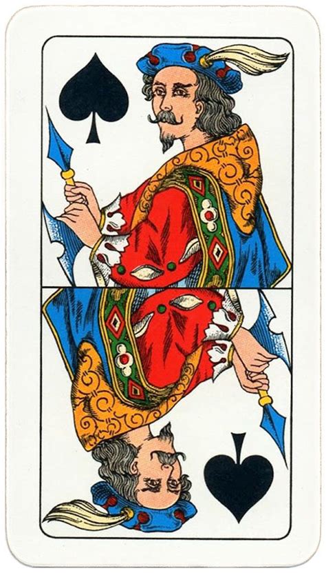 playingcardstop1000 fante di picche carte da gioco milanesi jack of spades cards playing