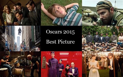 But even if you're a cinephile, you might not have seen all of the movies nominated for best picture. Oscars 2015: the nominations in pictures