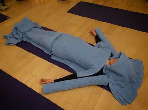 Burrito Savasana Wrapping You In Corpse Pose Yin Yoga Yoga