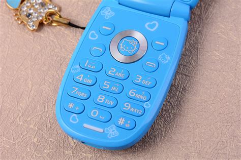Dual Band Gsm Mini Cute Flip Phone W88 Kids Hello Kitty Design Smallest
