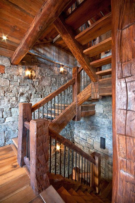 17 Splendid Rustic Staircase Designs To Inspire You With Ideas Rustic