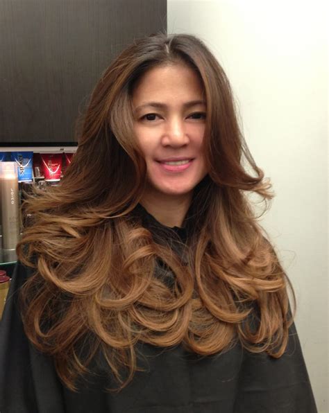 I followed the box and this is what i got. Mocha Ombre on Asian hair.My client Cherry loves it - Yelp