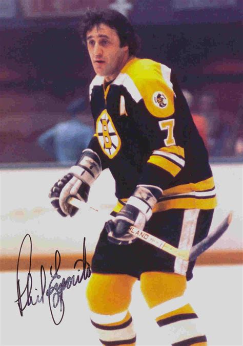 Phil Esposito Boston Bruins Hockey Boston Bruins Phil Esposito