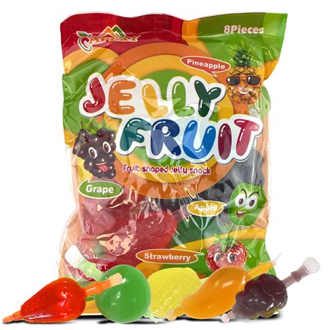 Apexy Jelly Fruit Tiktok Candy Trend Items Tik Tok Hit Or Miss Challenge Assorted Fruit
