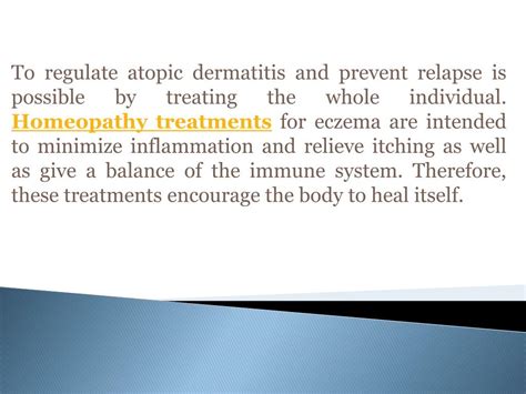Ppt Common Treatments For Eczema Powerpoint Presentation Free
