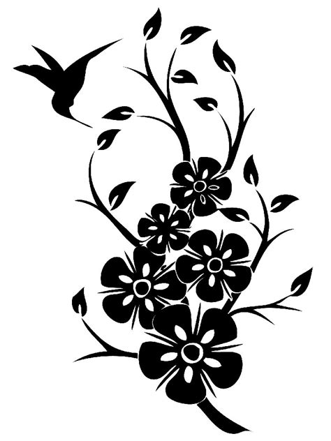 Free Printable Flowers Stencils And Templates