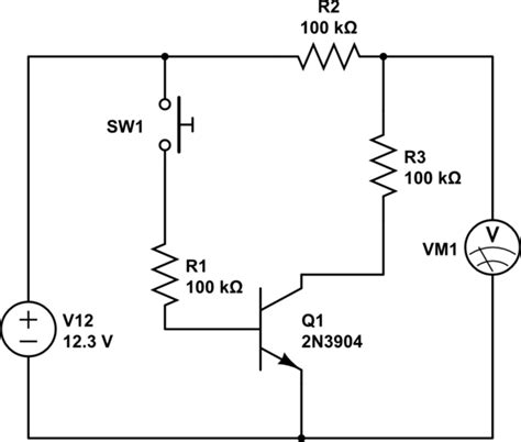 2n3904 Transistor Schematic For