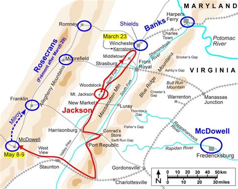 Shenandoah Valley Campaign Of 1862 Encyclopedia Virginia