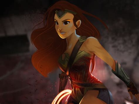 12 Wonder Woman Anime Wallpaper